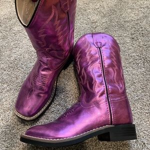 Girls size 2 cowboy boots